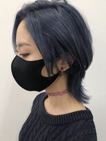 【cuzKLUB】ショートウルフ×ブリーチブルー