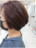ショートボブスタイル