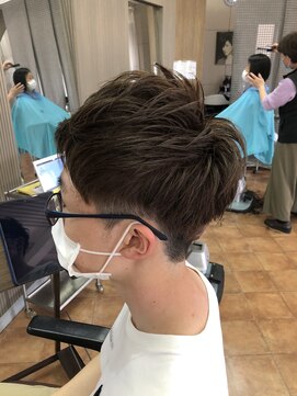 マイスペース(MY SPACE) ツーブロックスタイル