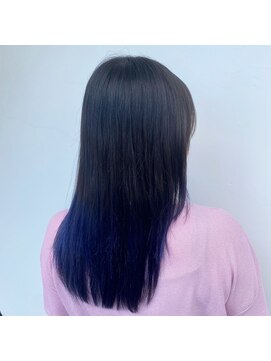 サロンドミルク 溝の口店(salon de MiLK) ブルーパープルグラデーション♪