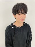 くせ毛をいかしたメンズマッシュ