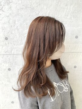 ロンド ヘアー(Rondo. Hair) 軽やかレイヤー×グロスブラウン