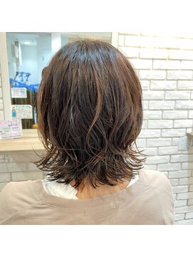 テラ 八幡山(TERRA) 外はねボブ/コテ巻き風パーマ/八幡山/京王線