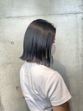 エース (ACE) 【ACE】切りっぱなしボブ×透明感カラー