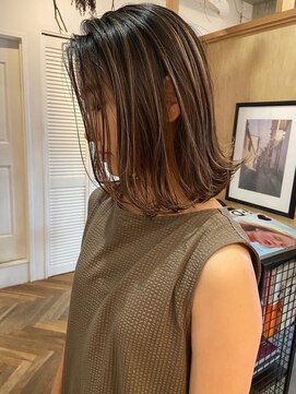 ホーミートウキョウ(HOMIE TOKYO) 渋谷×おすすめ×ケアブリーチ×イルミナカラー×ハイライト