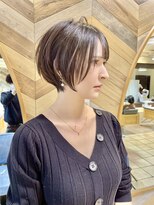 ネオリーブ モカ 川崎チネチッタ店(Neolive mocca)&nbsp;20代30代40代50代大人ショートボブ イメチェン 丸み 美髪