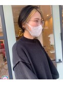 ショートカットとフェイスフレーミングカラー