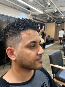 スティーロ 渋谷(Steelo) steelo フェード×パーマスタイル