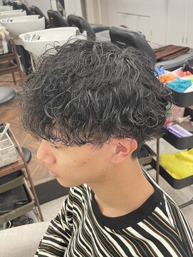 ノイズ キョウト(NOISM Kyoto) メンズ 波巻きパーマ