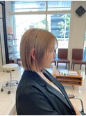 切りっぱなしストレートボブ