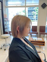 レリンク バイ コッミナム(LeLink by COMiNUM)&nbsp;切りっぱなしストレートボブ