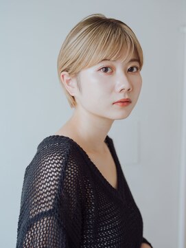 アン グラン(en gran) 大人クールショートヘア前髪あり【20代30代40代50代◎】