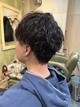 グレースマンカフェ(GRACE MAN CAFE) 【メンズパーマ】ソフトスパイラルパーマ