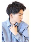 【 Ｉ. 】スーツ　短髪ツーブロック　束感　モテる黒髪　川口