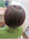 動きのあるグラデーションボブ