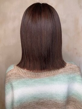 ニスル 町田店(NISURU) 似合わせカット/大人ガーリー/ダークアッシュ/着物/町田/町田駅