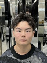 メンズヘアセンス 渋谷(MEN'S HAIR SENSE)&nbsp;スパイキーショート/ベリーショート/アッシュブラック/ウルフ