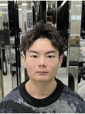 スパイキーショート/ベリーショート/アッシュブラック/ウルフ
