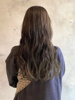 ニュイ(NUIT)&nbsp;ダブルカラーミルクティーベージュカラーブルーブラックブリーチ