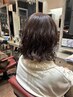【NEW】カット+パーマ+プラチナケア+炭酸泉　￥14500