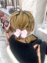 ゴート アミティ(G.O.A.T AMITY)&nbsp;ガーリースタイル/心斎橋/ヘアメ/セットサロン
