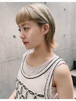 レジュアル(RESSUAL)&nbsp;アンブレラカラーこなれミディイメチェンウェーブパーマ前髪