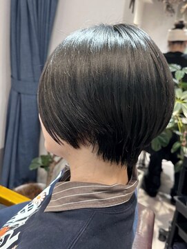 アントワープトーキョー(antwerp TOKYO) 40代50代乾かして簡単楽ちんショートボブ髪質改善白髪染め