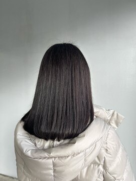 セダクション 道後樋又店(Seduction) 松山市/20代/30代/40代/艶カラー×セミロング