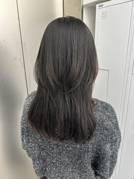 ビューナゴヤ 名駅(VIEW NAGOYA) レイヤーカット/ロングウルフ/似合わせカット/フェミニンロング