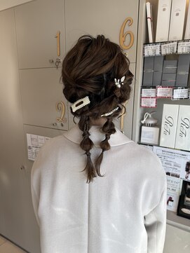 クレーチェ(CRECE) 《畑中結衣》ヘアセット/ヘアアレンジ/ツインアレンジ