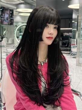 レディアル 渋谷(REDEAL) 韓国ヘア/ブリーチ/暖色カラー/ワンホン【レイヤー/渋谷】