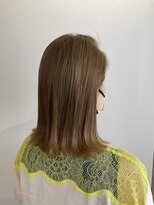 セン バイ エント(sen by emt) カット+ブリーチ+トリートメント