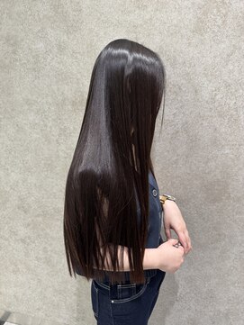 グレースバイハピネス(grace by happiness) ナチュラルストレート 髪質改善縮毛矯正 美髪韓国艶髪レイヤー