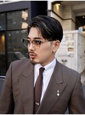大人の毛流れ7:3ヘア
