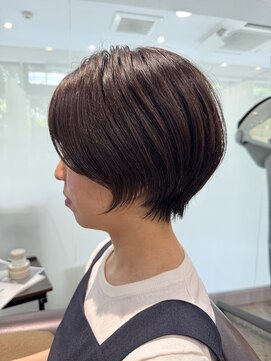 スウィープ 札幌大通(sweep) くびれショートボブ