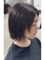 エメヘアデザイン ルイス(Aimer Hair Design Lewis)&nbsp;ブライツカラー/ボブ/弘前市