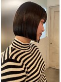 切りっぱなしボブ/ショートボブ/ボブ/ラインボブ/北綾瀬