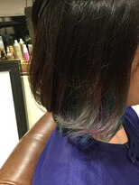 ヘアサロン エヌ 銀座(hair salon N) レインボーカラー髪質改善白髪染め20代30代40代銀座東銀座