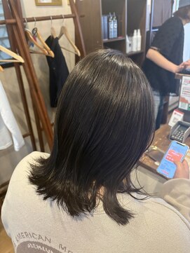 ココカラヘアー ニコ(cococara hair nico) グレージュカラー/艶カラー