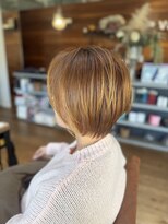 ラビアンフルール(La vie en Fleurs)&nbsp;ふんわりショートボブ