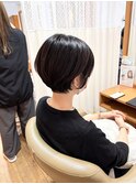 シンプルショートボブ
