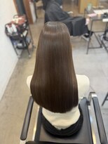 ラフトウキョウ 渋谷店(RAF TOKYO)&nbsp;マロンベージュ　美髪矯正