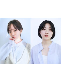 女性から圧倒的支持を得るのショートスタイル★骨格や髪質を見極めたカットで、毎朝のスタイリングも簡単♪