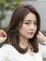 レヴィア(REVIA)&nbsp;レイヤーカット髪質改善トリートメント前髪カット