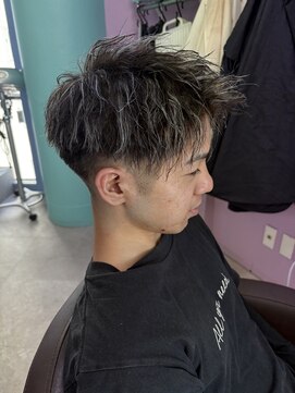 アヴァンス 難波店(AVANCE.) 【松元担当】メッシュ×ツイストパーマ