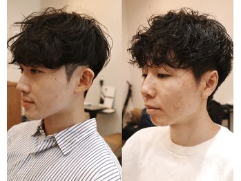 イフ 京橋(if)の写真/大阪京橋のお手頃サロン☆メンズカット&パーマ当日予約OK!魅力を引き出す◎
