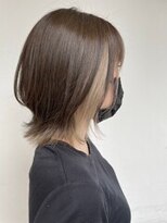ヘアーメイクパウダー 天王寺寺田町店(Hair make powder) 大人可愛い20代30代40代小顔ウルフレイヤーインナーカラー