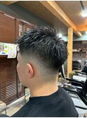 MEN'S/スキンフェードカット/アイロンパーマ/流山おおたかの森