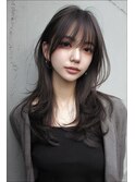 Liberte銀座　レイヤーカット×カラー