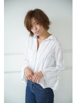 ナオシ トレス 富雄店(nao*c tres)&nbsp;【nao*c富雄店】外ハネ☆ゆるふわ エアリーショート